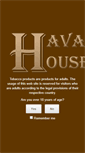 Mobile Screenshot of havanahousecigarshop.com